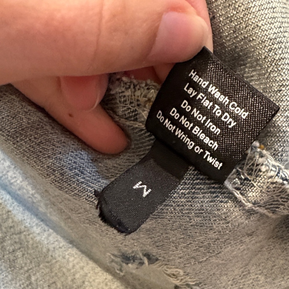 POL Leopard Print Patchwork Denim Jacket with Dis… - image 4